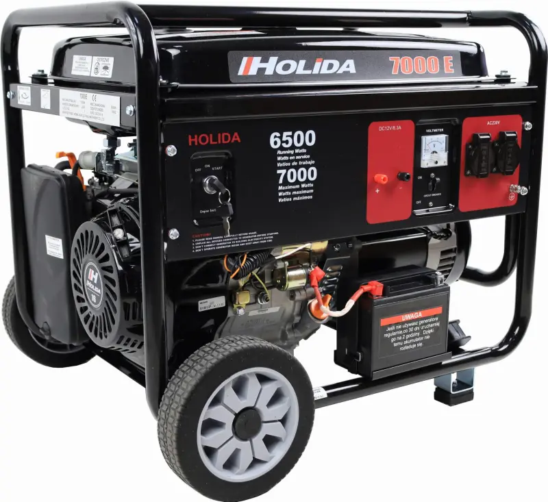 Agregat prądotwórczy, generator Holida WM 7000E