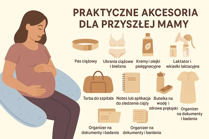 Praktyczne akcesoria dla przyszłej mamy