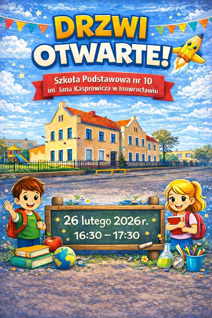 Obraz do artykułu: Drzwi Otwarte w SP nr 10 - szkoła zaprasza przyszłych uczniów