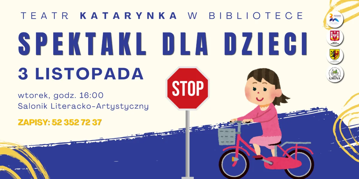 Grafika promocyjna wydarzenia Spektakl dla dzieci „W miejskiej dżungli” – Teatr Katarynka
