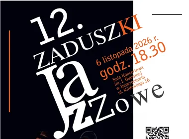 Grafika promocyjna wydarzenia 12. Inowrocławskie Zaduszki Jazzowe