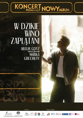 Grafika promocyjna wydarzenia Artur Gotz śpiewa piosenki Marka Grechuty