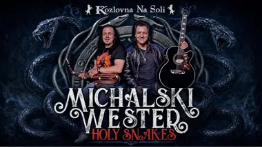 Grafika promocyjna wydarzenia Holy Snakes – rockowy koncert