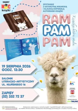 Grafika promocyjna wydarzenia Książka, która otula – spotkanie z Katarzyną Wikarską i Klaudią Dopierałą