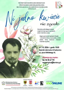 Grafika promocyjna wydarzenia Ni jedno kwiecie nie zgasło