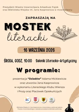Grafika promocyjna wydarzenia Przez epoki, przez słowa