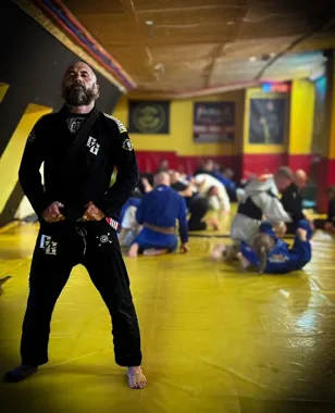 Grafika promocyjna wydarzenia Seminarium z Maciejem Linke — BJJ w Inowrocławiu