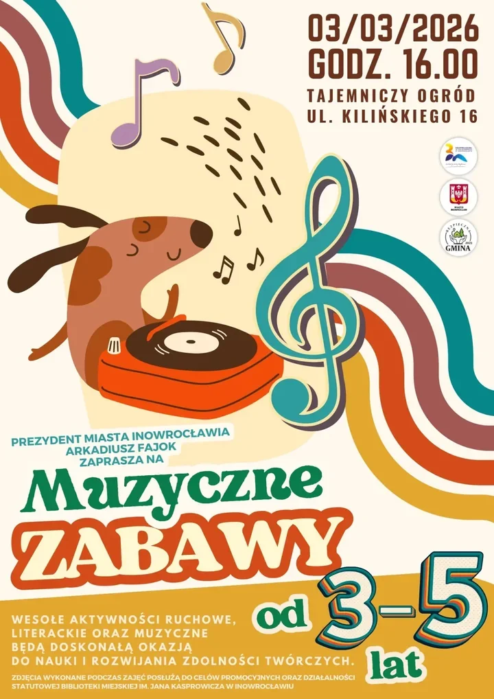 Muzyczne zabawy w Bibliotece Kasprowicza - rytm, śmiech i pierwsze melodie