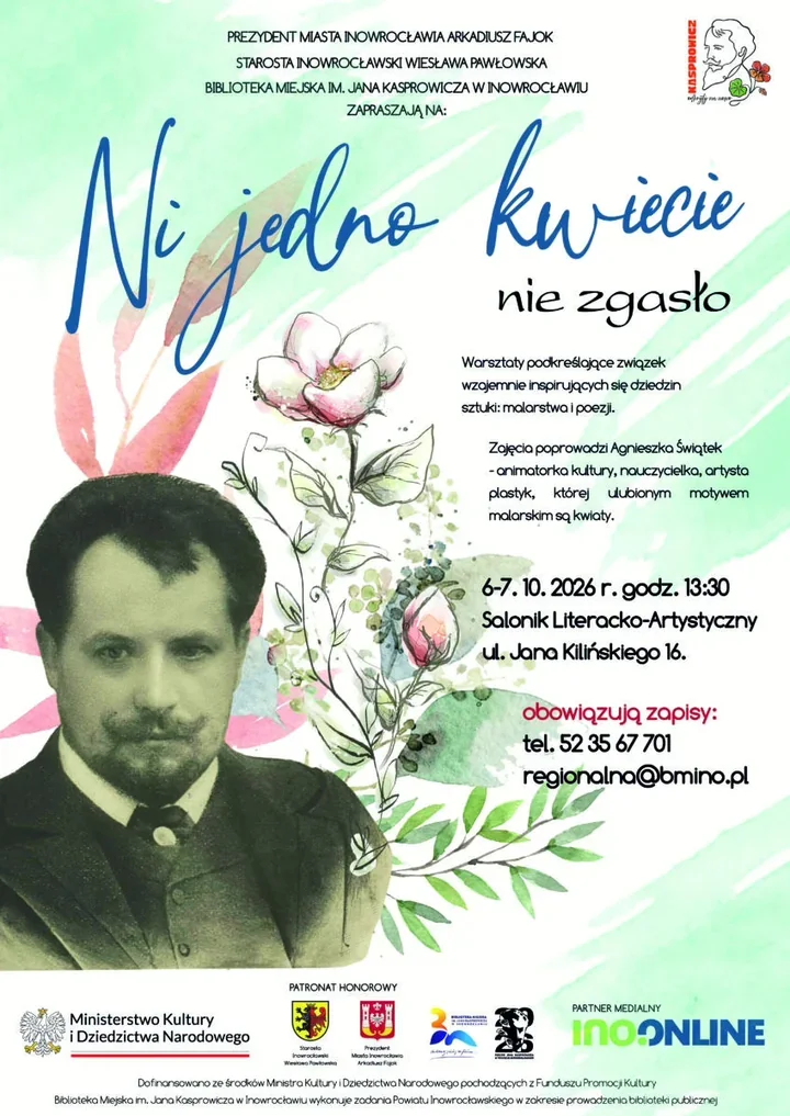 Wiersz zamieni się w obraz - Biblioteka otwiera drzwi dla sztuki