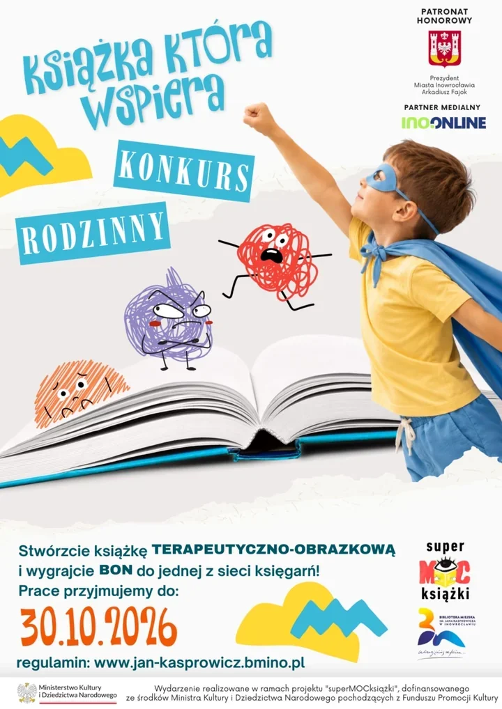 Rodzinna książka z Inowrocławia może dawać dzieciom siłę
