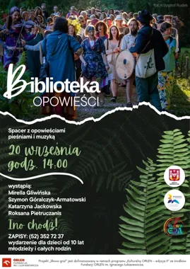 Biblioteka opowieści wychodzi w miasto i zamienia spacer w scenę