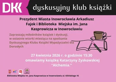 Inowrocław znów siada do książek - DKK przyciągają rozmową