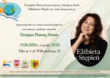 Małe ręce, wielkie sprawy - Elżbieta Stępień w inowrocławskiej bibliotece