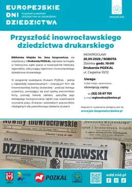 Zajrzą tam, gdzie Inowrocław drukował swoją historię