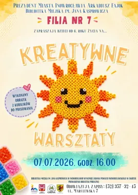 Koraliki, wyobraźnia i wakacyjna frajda w bibliotece na Wyspie