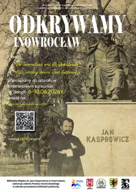 Inowrocław sprawdzi wiedzę w quizie o mieście i Kasprowiczu