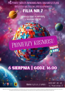 Pionierzy kosmosu w Inowrocławiu - LEGO, wiedza i misja dla dzieci