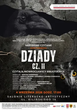 Bibliotekarze wywołają duchy Mickiewicza. „Dziady” zabrzmią w Inowrocławiu