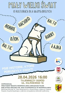 Psy, które stały się legendą - biblioteka szykuje niezwykłą podróż dla dzieci