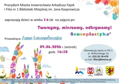 Wielkie, kolorowe i całkiem legalne brudzenie w inowrocławskiej bibliotece
