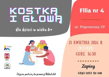Biblioteka zaprasza na planszowe popołudnie dla dzieci w Inowrocławiu