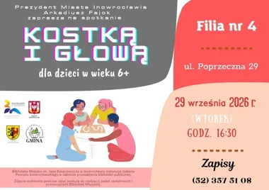 Planszówki, zagadki i dużo główkowania - „Kostką i głową” wraca do Inowrocławia
