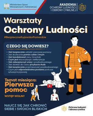 Pierwsza pomoc wyjdzie do parku. W Inowrocławiu ruszy praktyczny trening