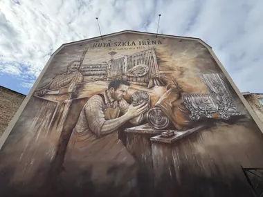 Dwa murale przypominają o przemysłowej historii Inowrocławia