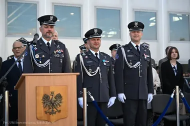 Nowy dowódca 56. Bazy Lotniczej. Inowrocław na uroczystości