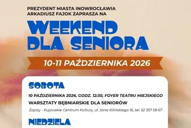 Dwa dni muzyki dla seniorów. Warsztaty i bezpłatny koncert w Inowrocławiu
