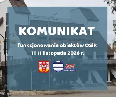 W święta część obiektów OSiR będzie zamknięta. Te miejsca pozostaną dostępne