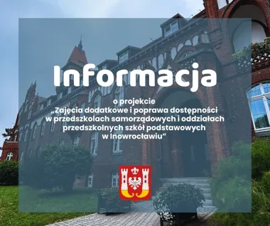 Inowrocławskie przedszkola mają zyskać więcej przestrzeni dla dzieci z różnymi potrzebami