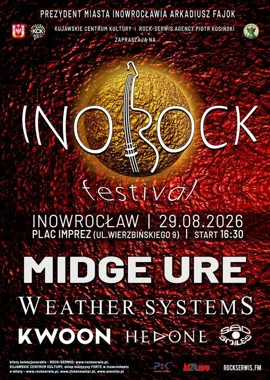 INO–ROCK znów rozgrzeje Inowrocław gwiazdami z Polski i świata