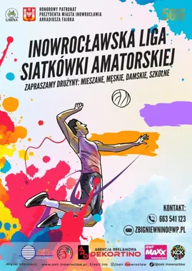 Amatorska siatkówka wraca do hali. W Inowrocławiu rusza liga z 12 drużynami