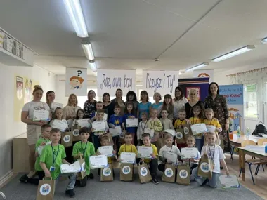 Przedszkolaki z Inowrocławia liczyły bezbłędnie w matematycznym konkursie