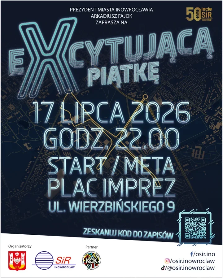 Nocny bieg wraca do Inowrocławia. Limit 300 miejsc może zniknąć szybko