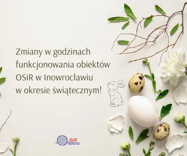 OSiR w Inowrocławiu ogranicza ofertę na Wielkanoc, ale kilka miejsc zostaje otwartych