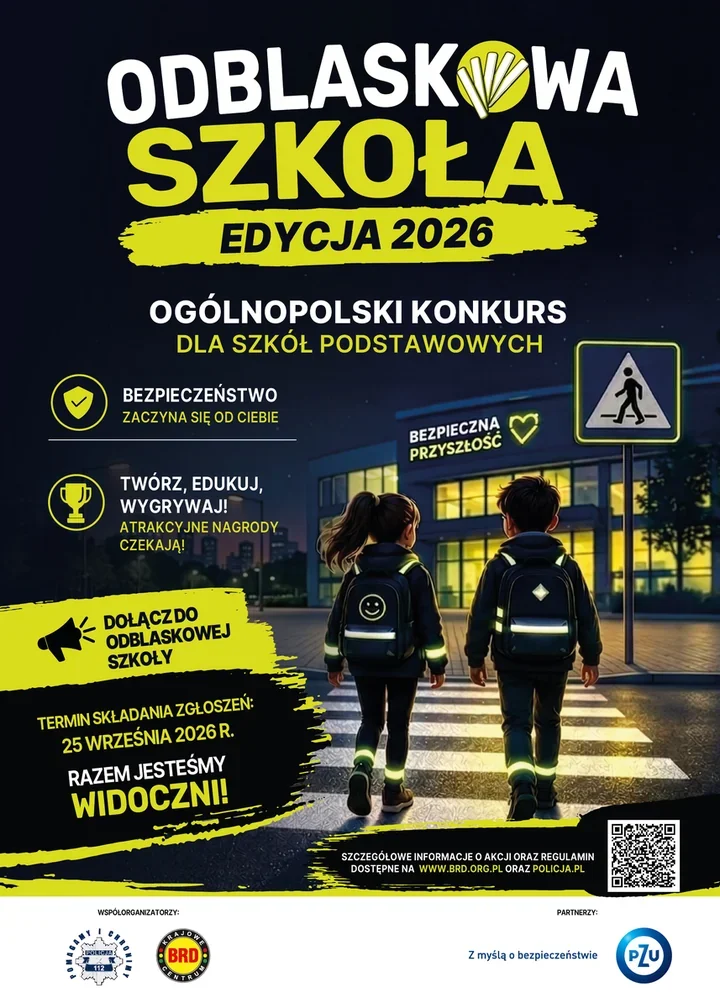 Szkoły mają czas do 25 września - rusza konkurs o bezpieczeństwie