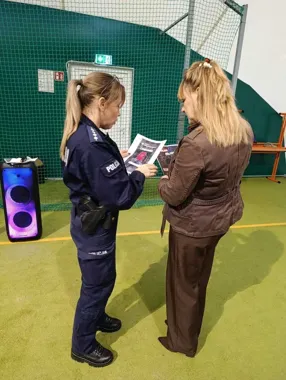 Policjantka odwiedziła cztery szkoły. Rozmawiała o przemocy i sieci