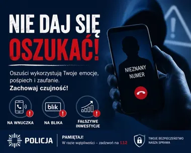 Telefon od fałszywego lekarza kosztował majątek - 46 oszustw w powiecie