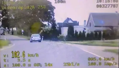 52 km/h za dużo w Tupadłach - kierowca stracił prawo jazdy