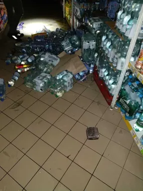 Włamał się do marketu w Pakości - po kilkunastu minutach był w rękach policji