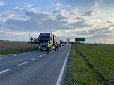 Trzeźwe popołudnie wyłapało tylko jednego rowerzystę na podwójnym gazie