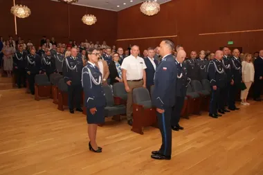 W Inowrocławiu 54 policjantów odebrało awanse podczas święta formacji