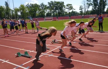 Młodzi lekkoatleci pokazali wszechstronność na inowrocławskim stadionie